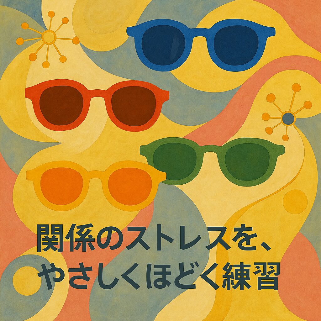 画像：関係性のストレスをやさしくほどく練習